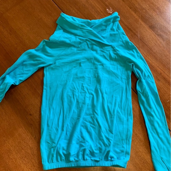 Ivivva Light Blue girls Sweater Wrap 10 - Picture 5 of 13